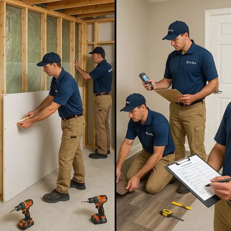 Repairs and Reconstruction process in Barton County, KS