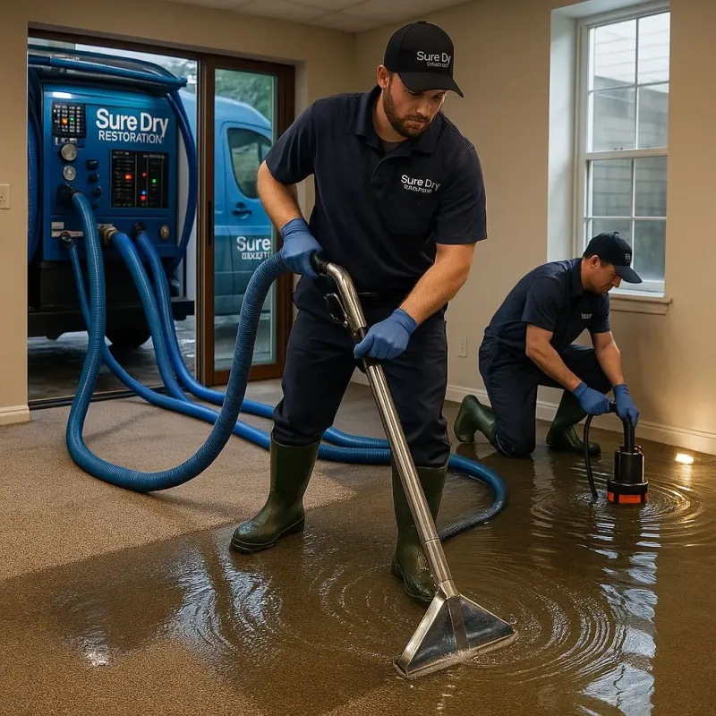 Water Extraction and Removal process in Barton County, KS